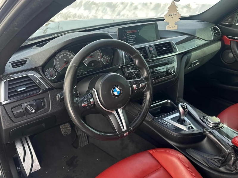 BMW M4  * CARFAX * КАРБОНОВ ТАВАН * ХЕДЪП* ДВА КЛЮЧА, снимка 17 - Автомобили и джипове - 53465005