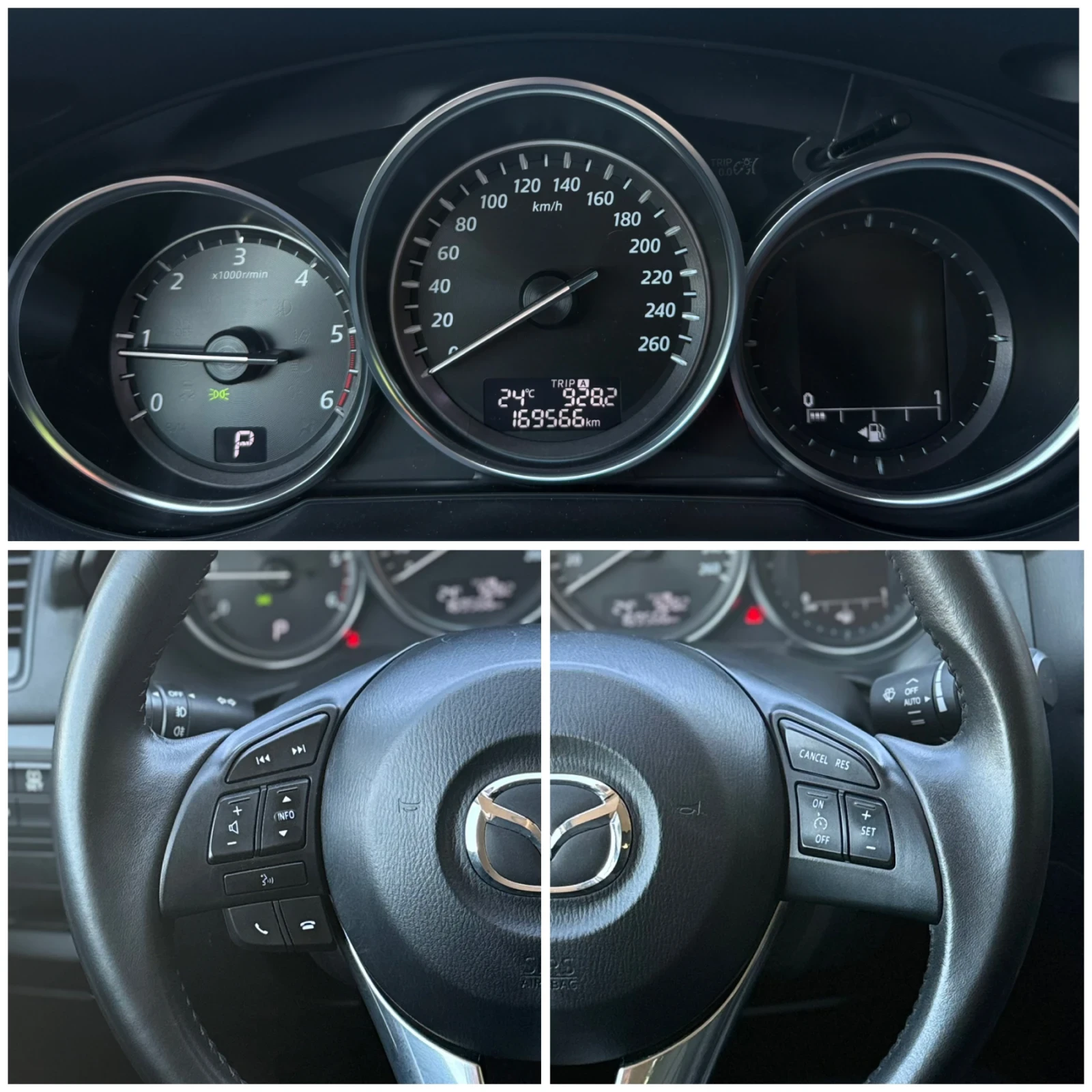 Mazda CX-5 2.2 AWD АВТОМАТ NAVI, снимка 11 - Автомобили и джипове - 54705876