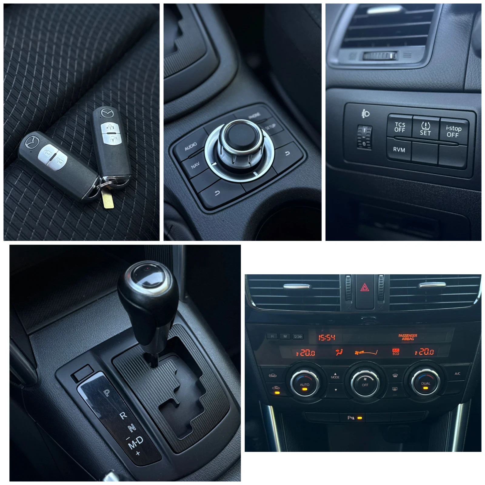 Mazda CX-5 2.2 AWD АВТОМАТ NAVI, снимка 12 - Автомобили и джипове - 54705876