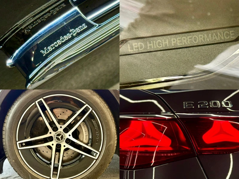 Mercedes-Benz E 200 AMG* High Performance LED* Гаранционен* Лизинг, снимка 17 - Автомобили и джипове - 52316227