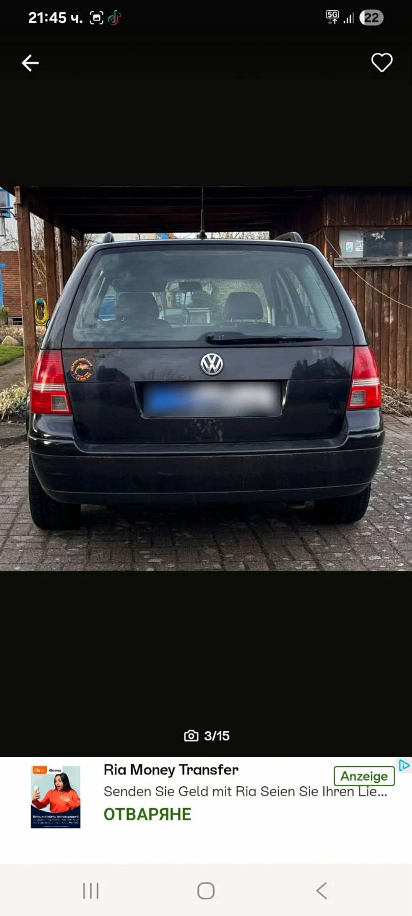 VW Golf 1.9 tdi 131 ps, снимка 3 - Автомобили и джипове - 54286355