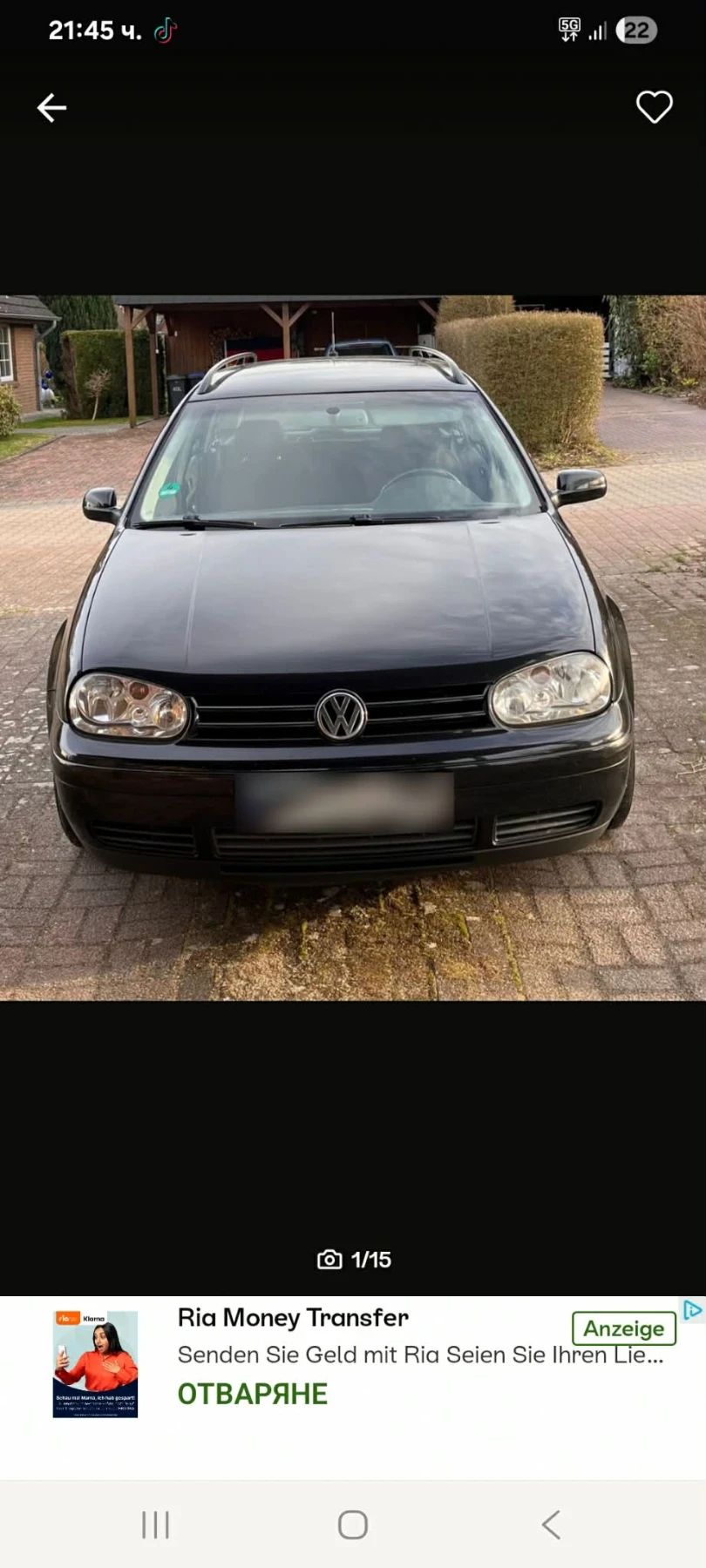 VW Golf 1.9 tdi 131 ps