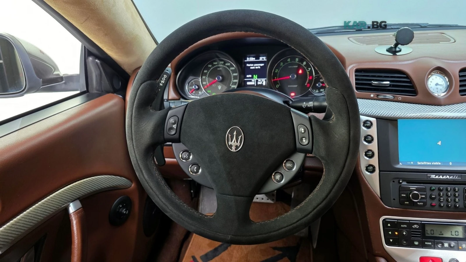 Maserati GranTurismo S 4.7* КОЖА* ПОДГРЕВ* КАМЕРА, снимка 13 - Автомобили и джипове - 55073449