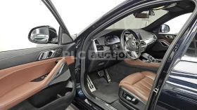 BMW X6 M PKG| SWAROWSKI| H/K| ОБДУХ| HUD| 360| PANO| , снимка 11
