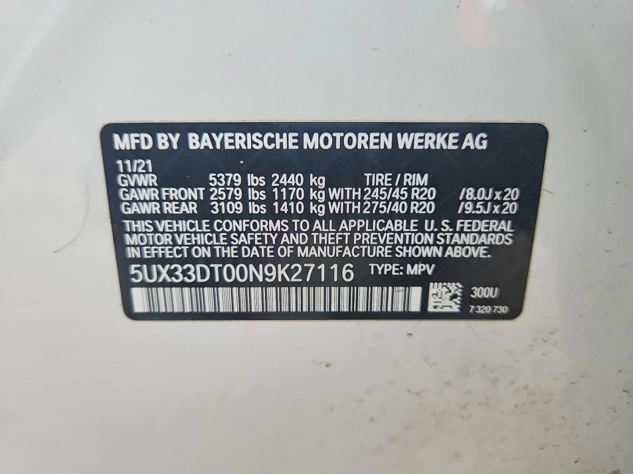 BMW X4 2.0l xDrive30I, снимка 13 - Автомобили и джипове - 55158454