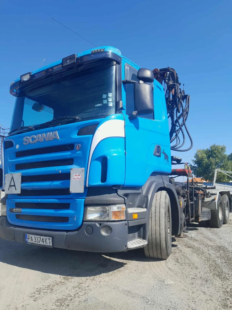 Scania R 420 Кран SCRAP, снимка 3 - Камиони - 52910180