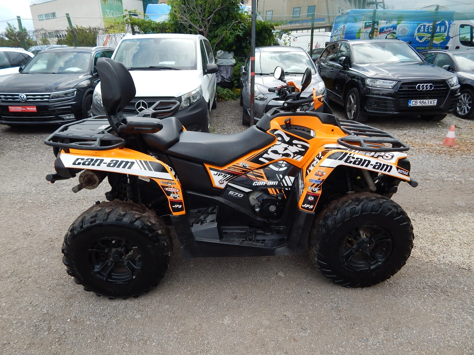 Can-Am Outlander * 4x4* ХИДРАВЛИКА* , снимка 8 - Мотоциклети и мототехника - 54753141