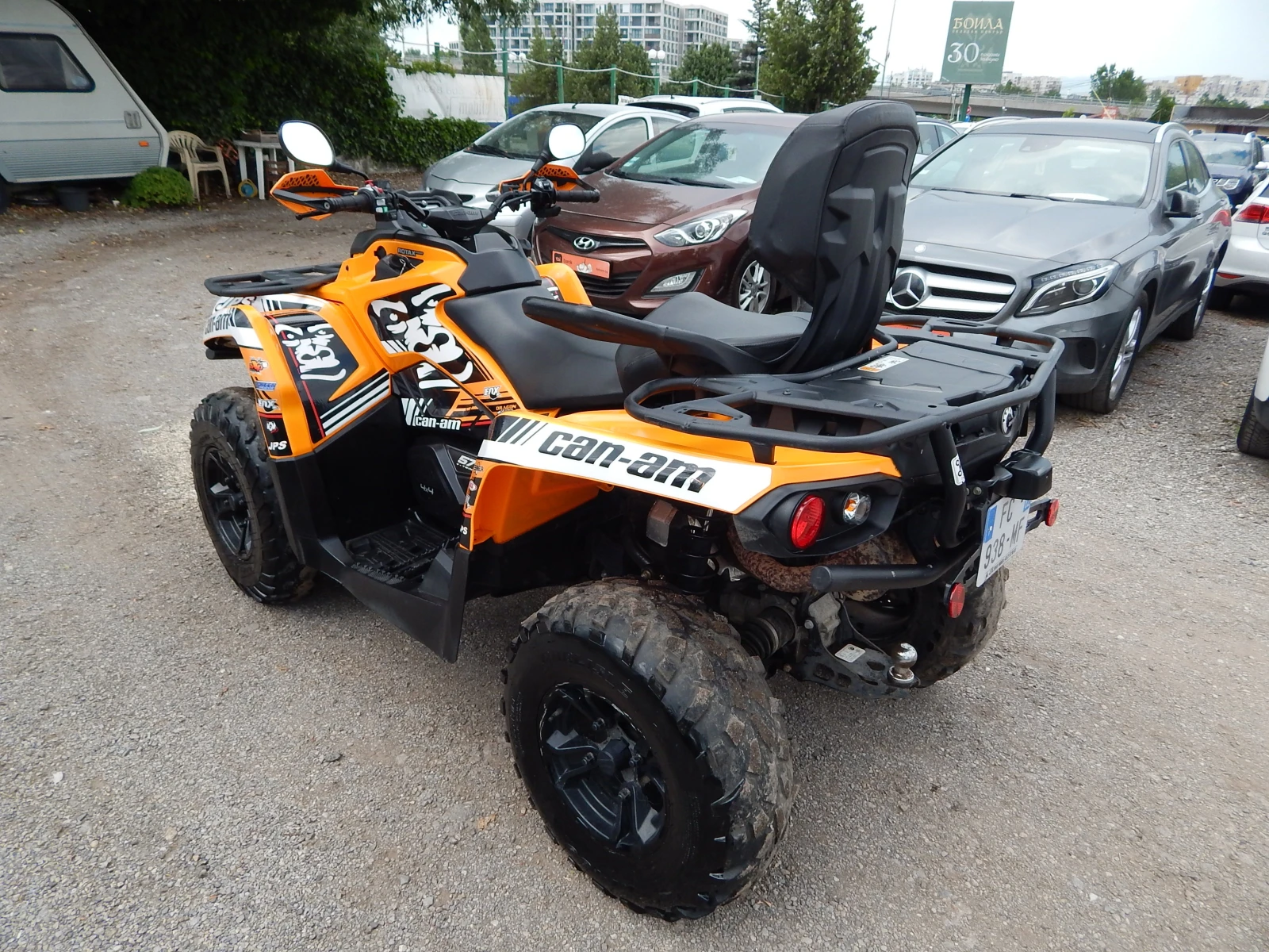 Can-Am Outlander * 4x4* ХИДРАВЛИКА* , снимка 6 - Мотоциклети и мототехника - 54753141