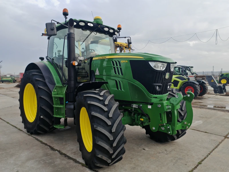 Трактор John Deere 6190R с първоначална вноска 20 % и годишна лих3, 8, снимка 3 - Селскостопанска техника - 53101449