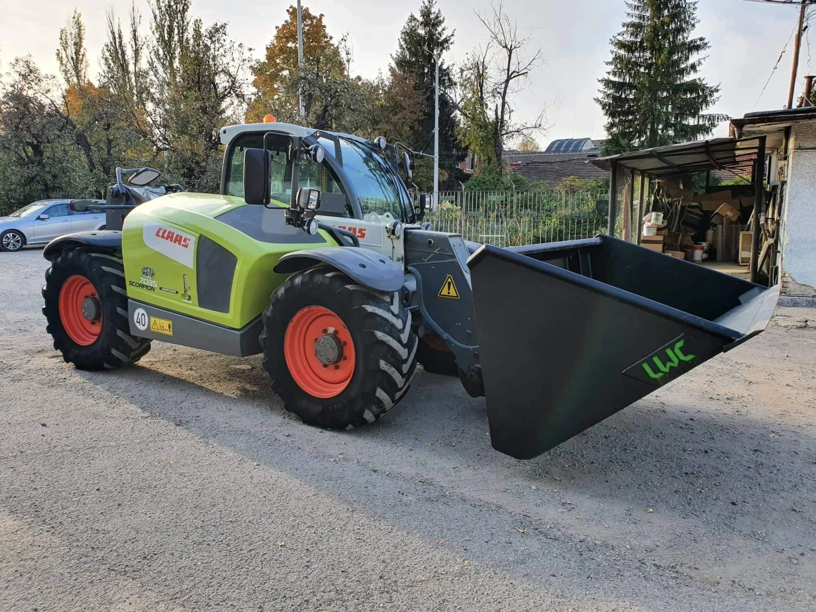 Телескопичен товарач Claas Scorpion 7035 - изображение 2