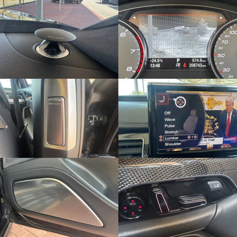 Audi S8 CERAMIC#B&O#3xTV#EXCLUSIVE#700K.C#FULL MAX, снимка 16 - Автомобили и джипове - 51460535