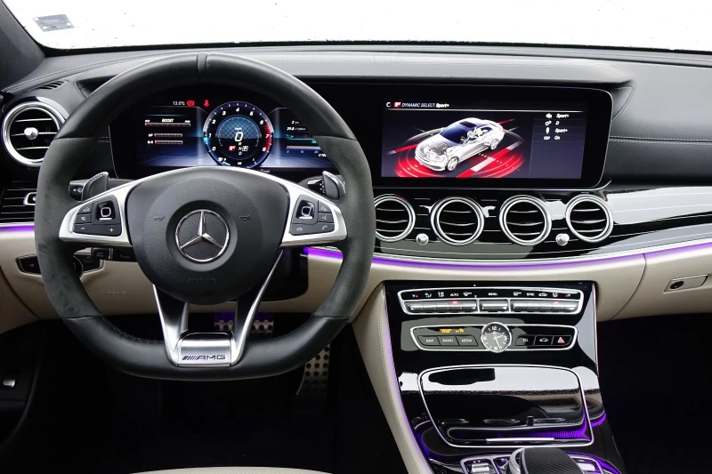 Mercedes-Benz E 43 AMG 9G TRONIC* BURMESTER* HEAD UP* PANORAMA* , снимка 10 - Автомобили и джипове - 52531108