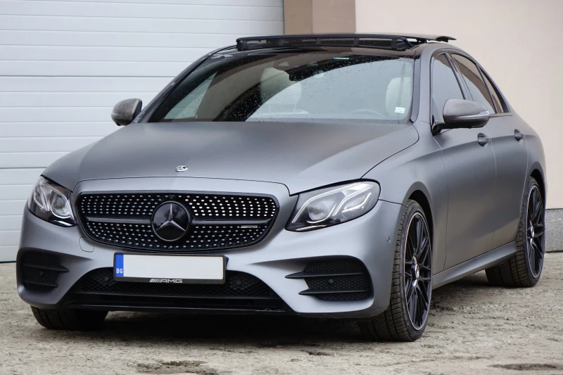 Mercedes-Benz E 43 AMG 9G TRONIC* BURMESTER* HEAD UP* PANORAMA* , снимка 4 - Автомобили и джипове - 52531108