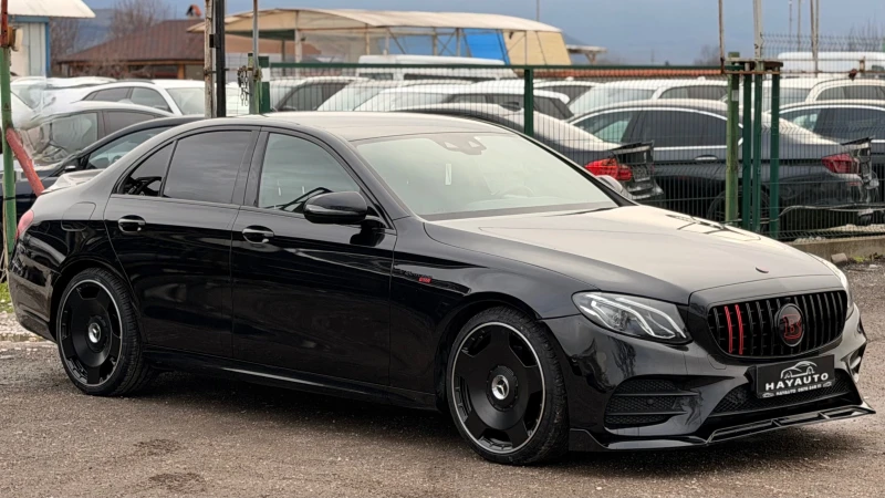 Mercedes-Benz E 220 d= BRABUS= HUD= 3xTV= DIGITAL COCKPIT= CAMERA= , снимка 3 - Автомобили и джипове - 53249529