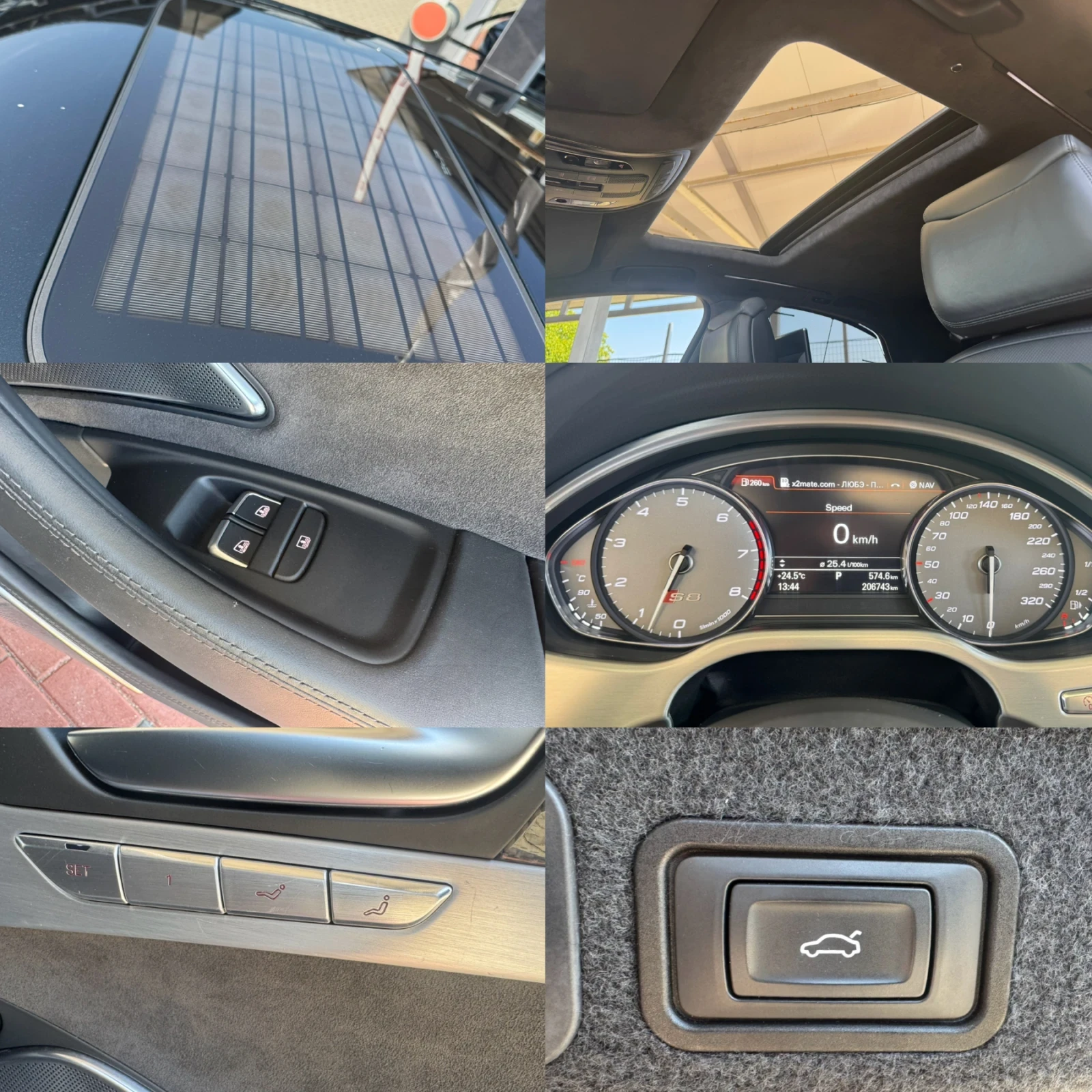 Audi S8 CERAMIC#B&O#3xTV#EXCLUSIVE#700K.C#FULL MAX | Mobile.bg   13