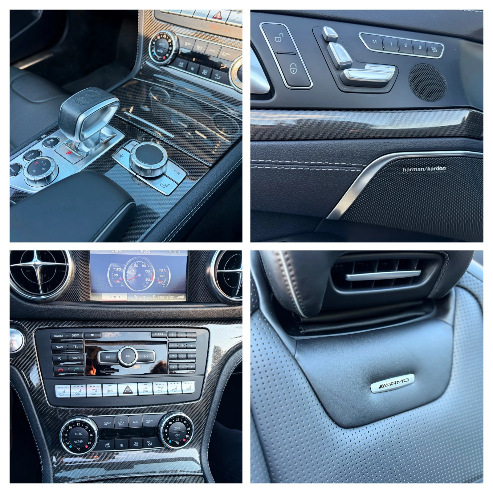 Mercedes-Benz SL 63 AMG 18 700 км!!!, снимка 17 - Автомобили и джипове - 54147739