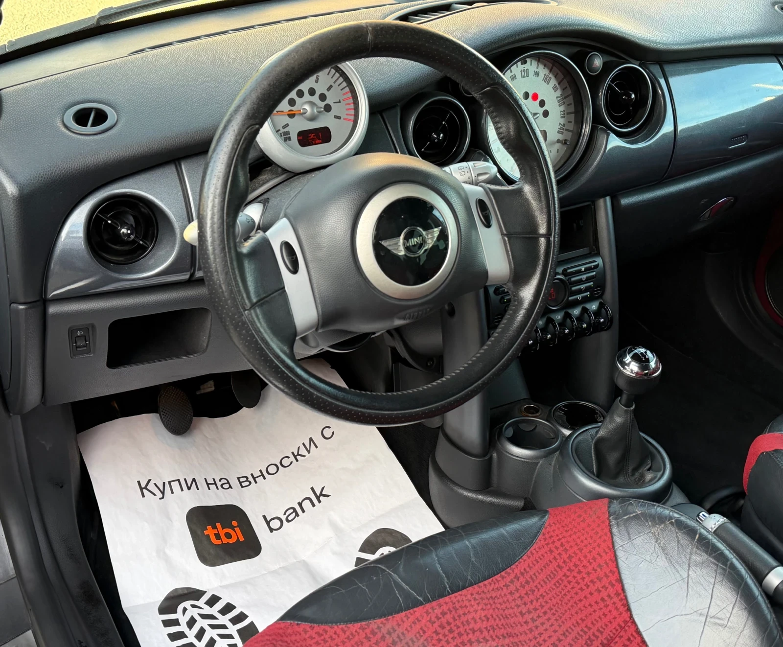 Mini Cooper 1.6i 116к.с * Климатроник* , снимка 10 - Автомобили и джипове - 54115297