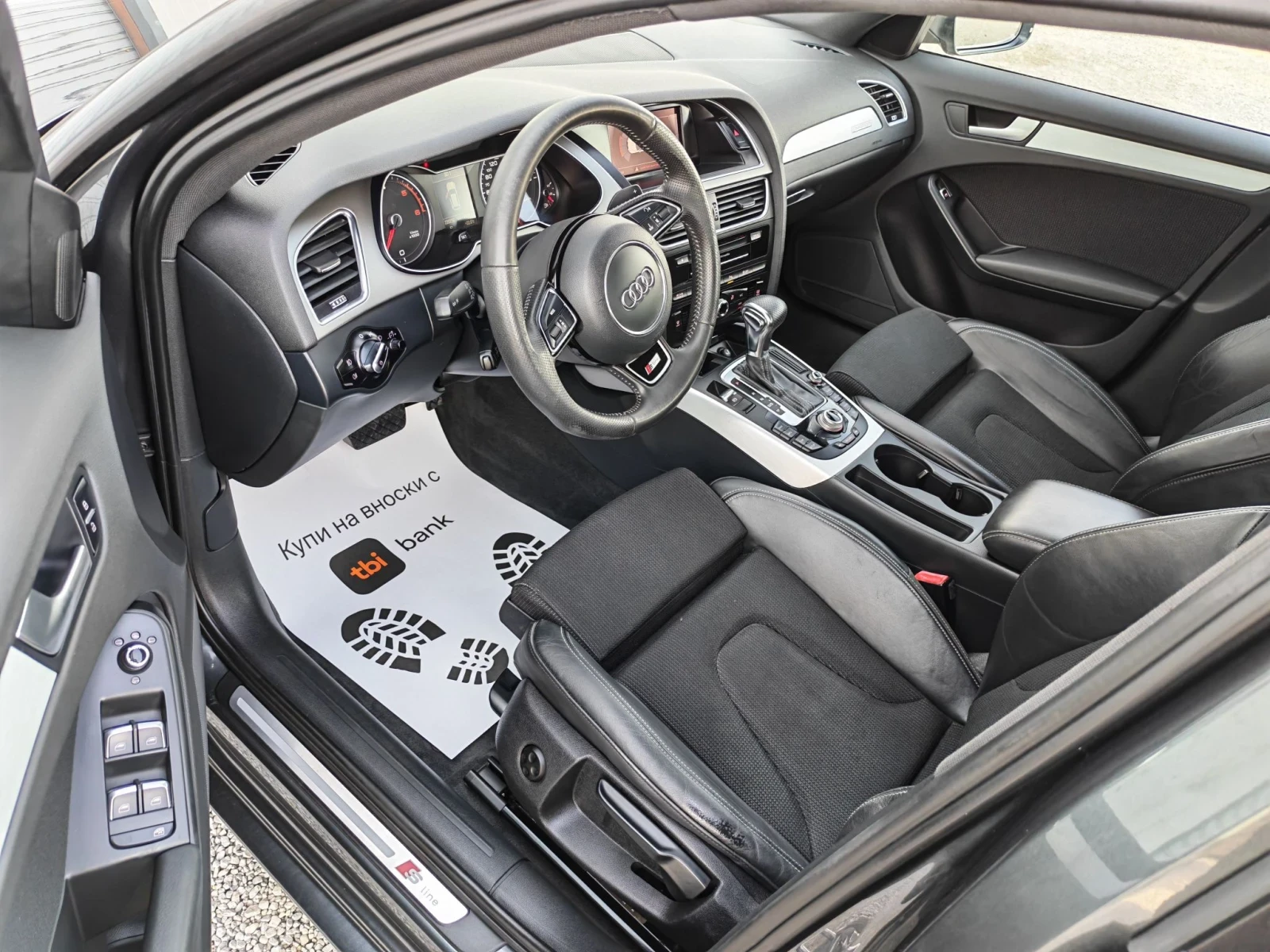 Audi A4 2.0TDI Quattro Sline 190kc Navi, снимка 8 - Автомобили и джипове - 56582710