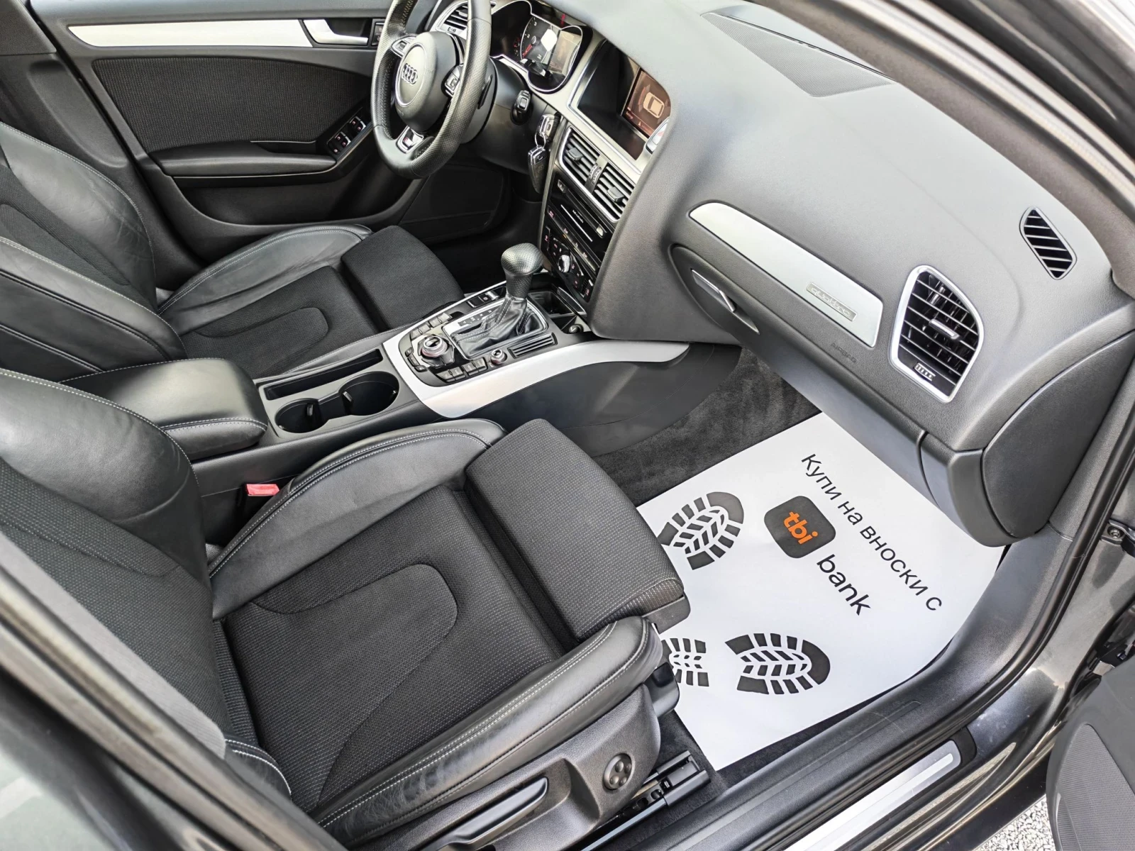 Audi A4 2.0TDI Quattro Sline 190kc Navi, снимка 10 - Автомобили и джипове - 56582710