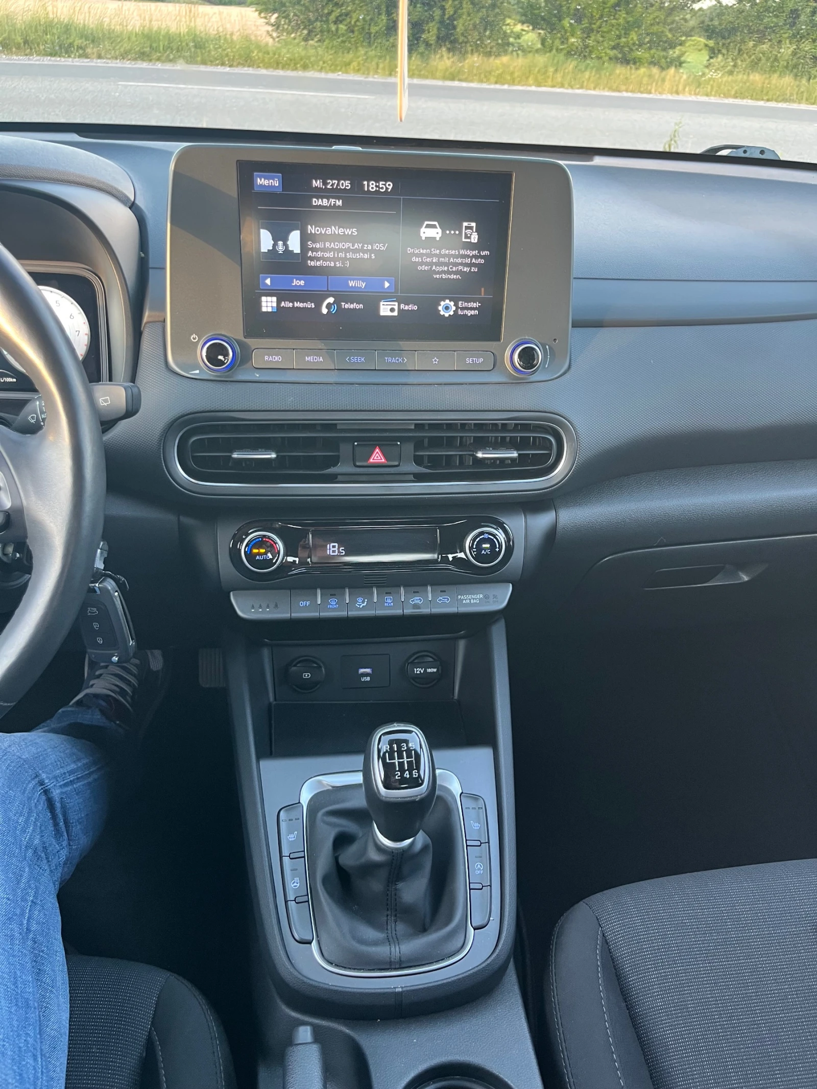 Hyundai Kona 1.0 Full led TURBO, снимка 12 - Автомобили и джипове - 54692682