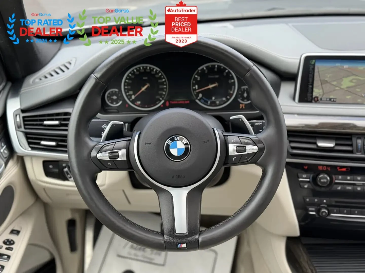 BMW X5 35i M PKG ЦЕНА ДО БЪЛГАРИЯ АВТОКРЕДИТ, снимка 12 - Автомобили и джипове - 55275656