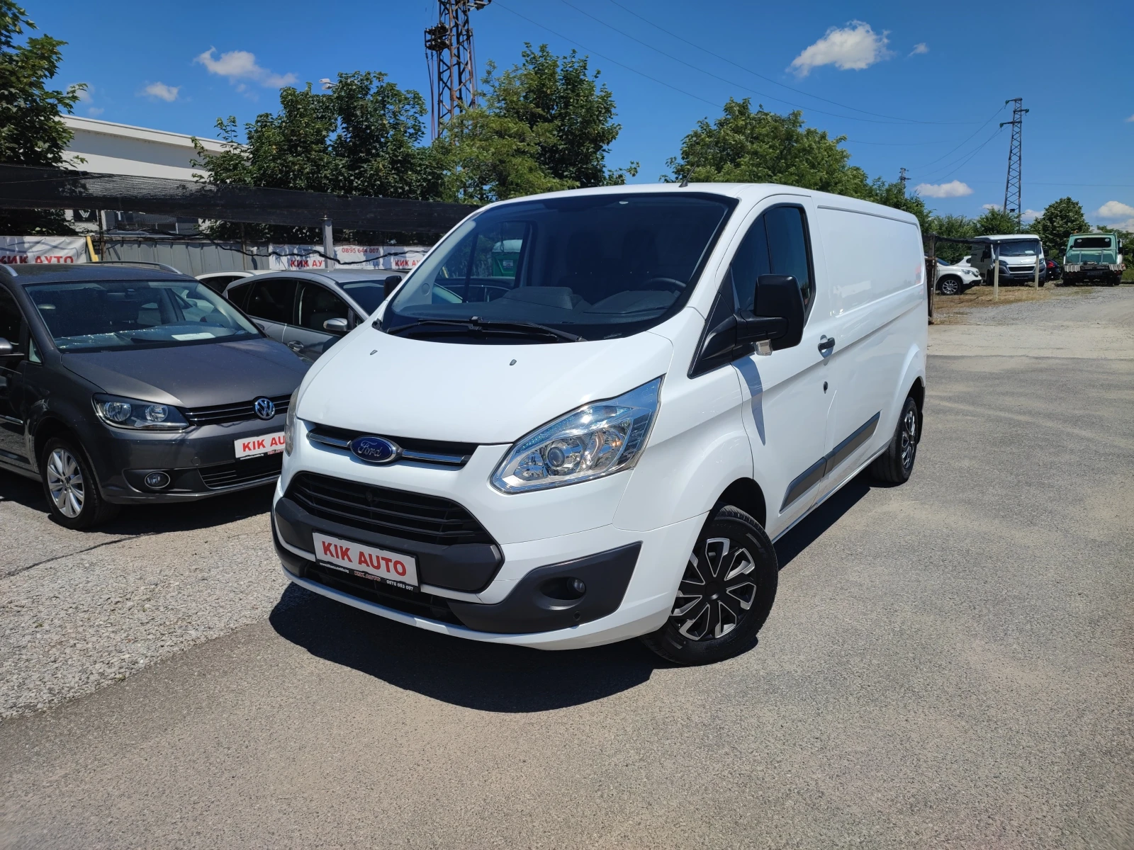 Ford Transit Custom 2.2D-125ks-6sk-ПАРКТРОНИК