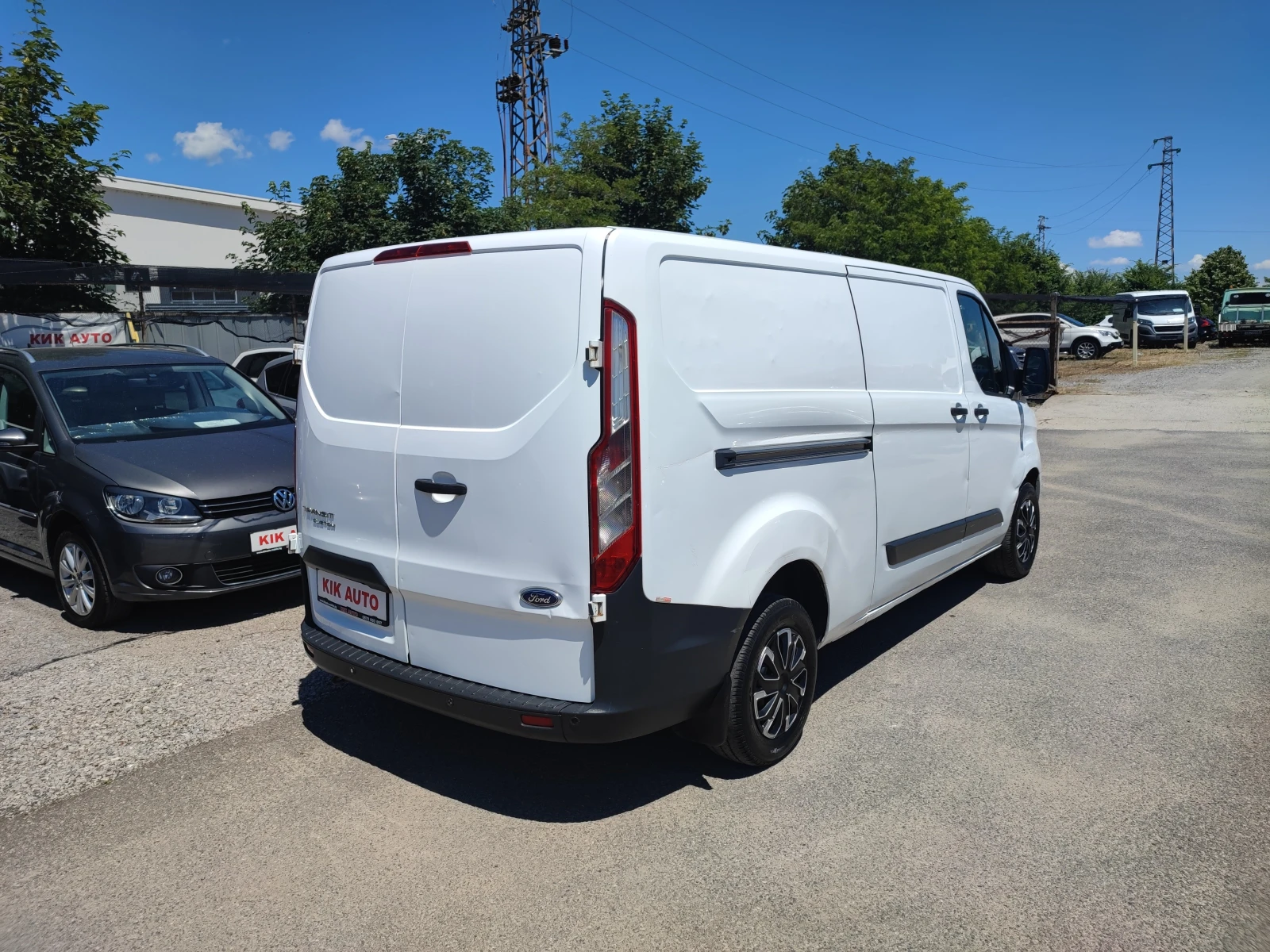 Ford Transit Custom 2.2D-125ks-6sk-ПАРКТРОНИК, снимка 8 - Бусове и автобуси - 54928986