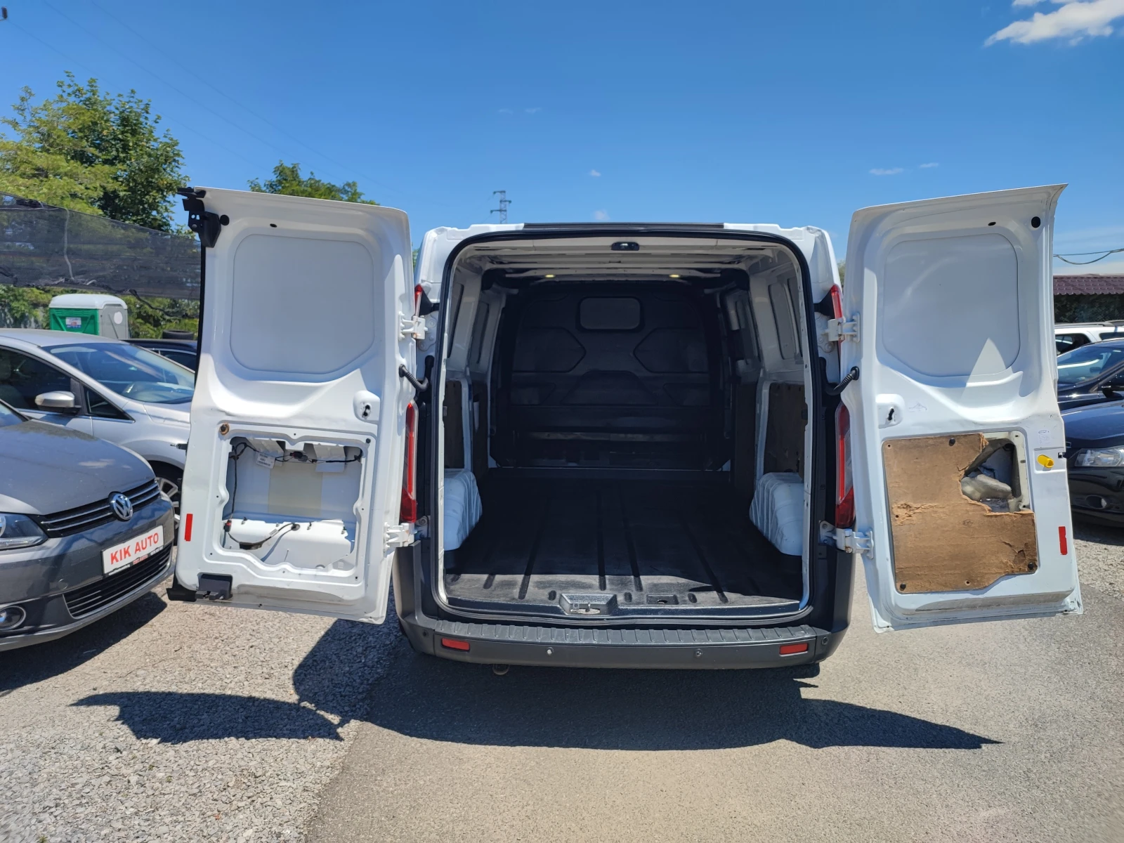 Ford Transit Custom 2.2D-125ks-6sk-ПАРКТРОНИК, снимка 17 - Бусове и автобуси - 54928986