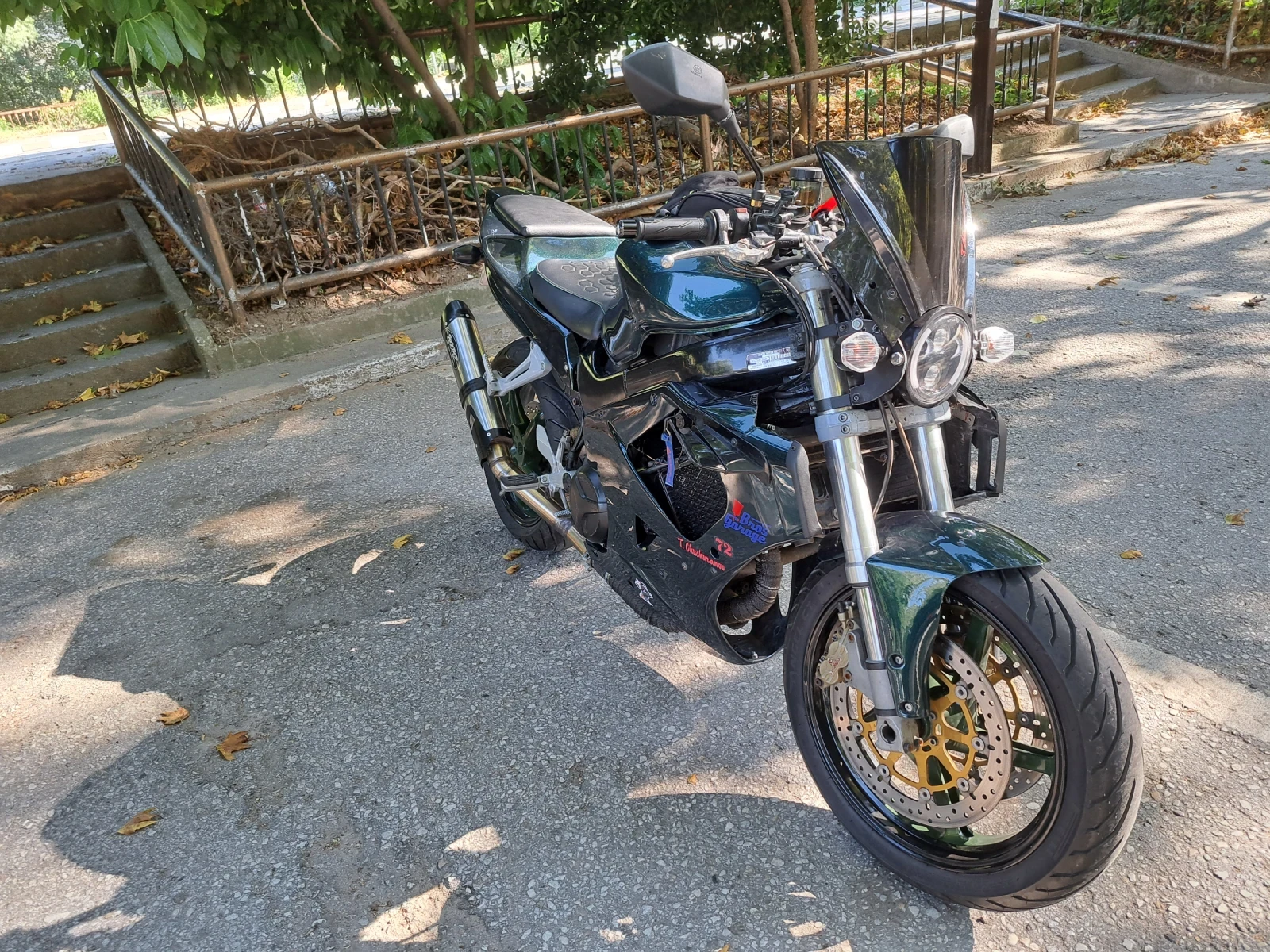 Honda Vtr, снимка 2 - Мотоциклети и мототехника - 55654635