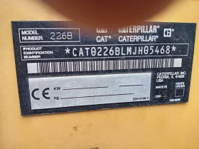 Мини челни товарачи Cat 226B Уникат с чисто нов двигател от елтрак, снимка 4