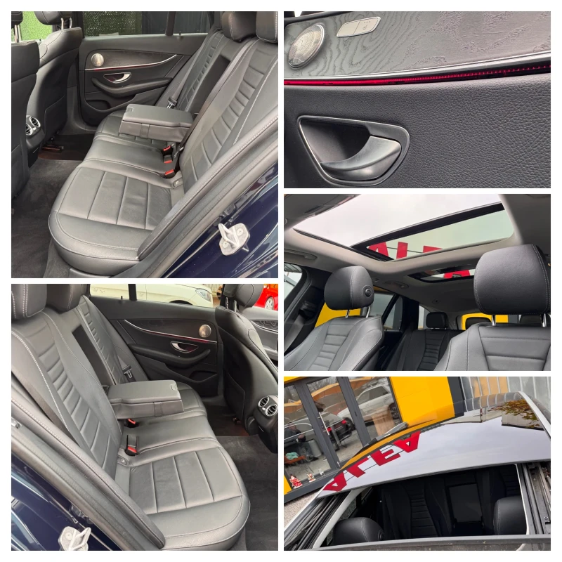 Mercedes-Benz E 220 d/AMG/W213/FULL LED/ПАНО+ КАМЕРА+ САМОПАРКИРА/НОВА, снимка 12 - Автомобили и джипове - 52696375