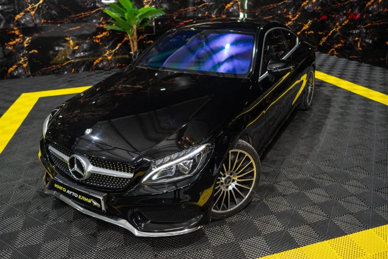 Mercedes-Benz C 250 COUPE FULL AMG LINE NAVI ЛИЗИНГ 100%, снимка 2 - Автомобили и джипове - 53300819