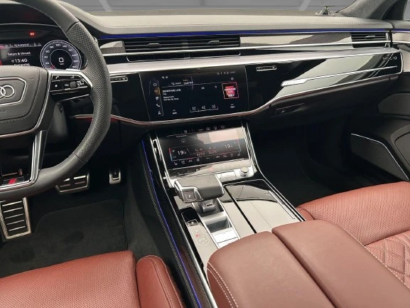 Audi A8 Long 50 TDI Quattro = S-line =  | Mobile.bg   7