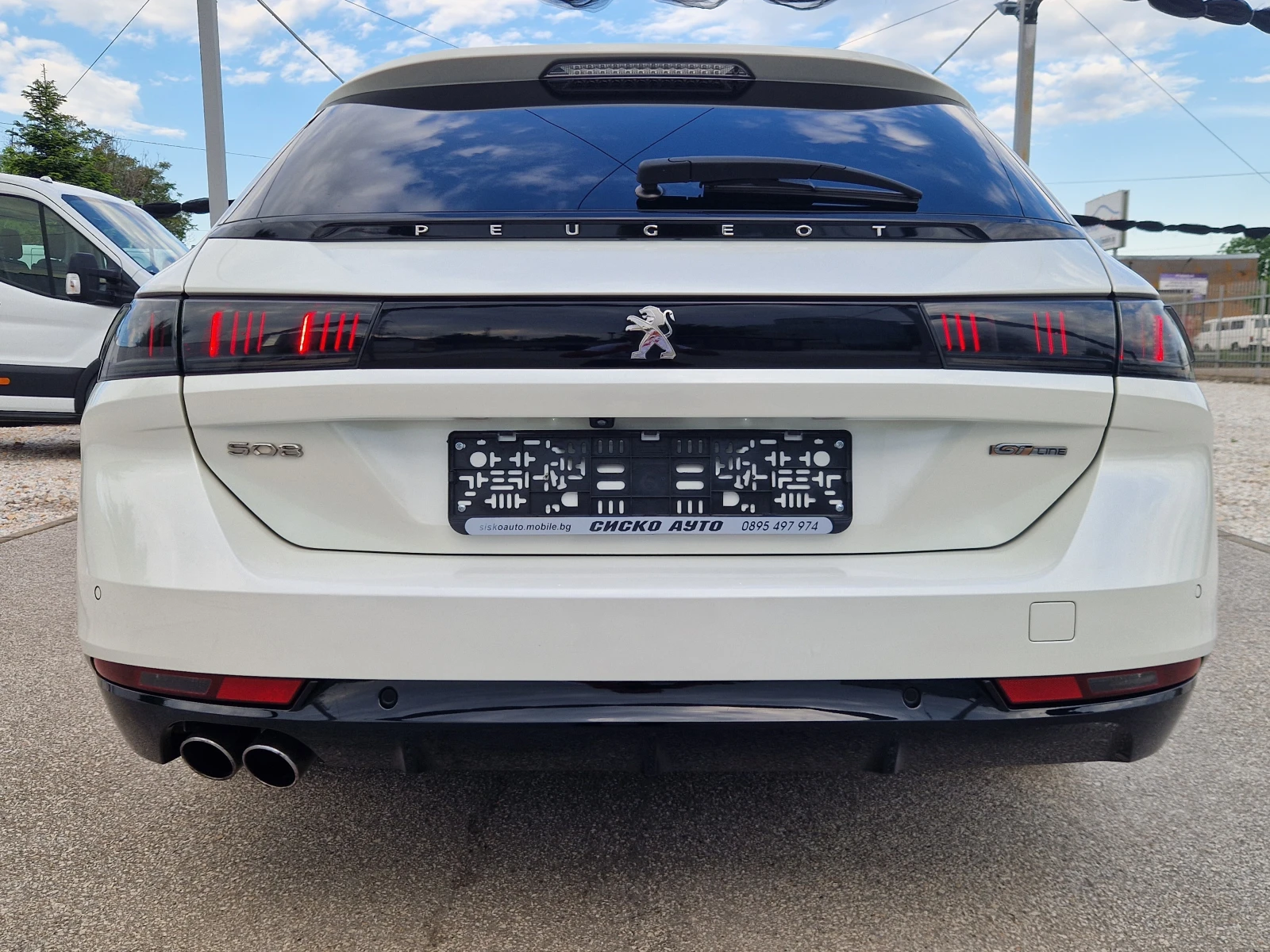 Peugeot 508 2.0GT-lineEAT8 БЯЛА ПЕРЛА/КАМЕРИ/ФУЛ ЛЕД/ДИСТРОНИК - изображение 6
