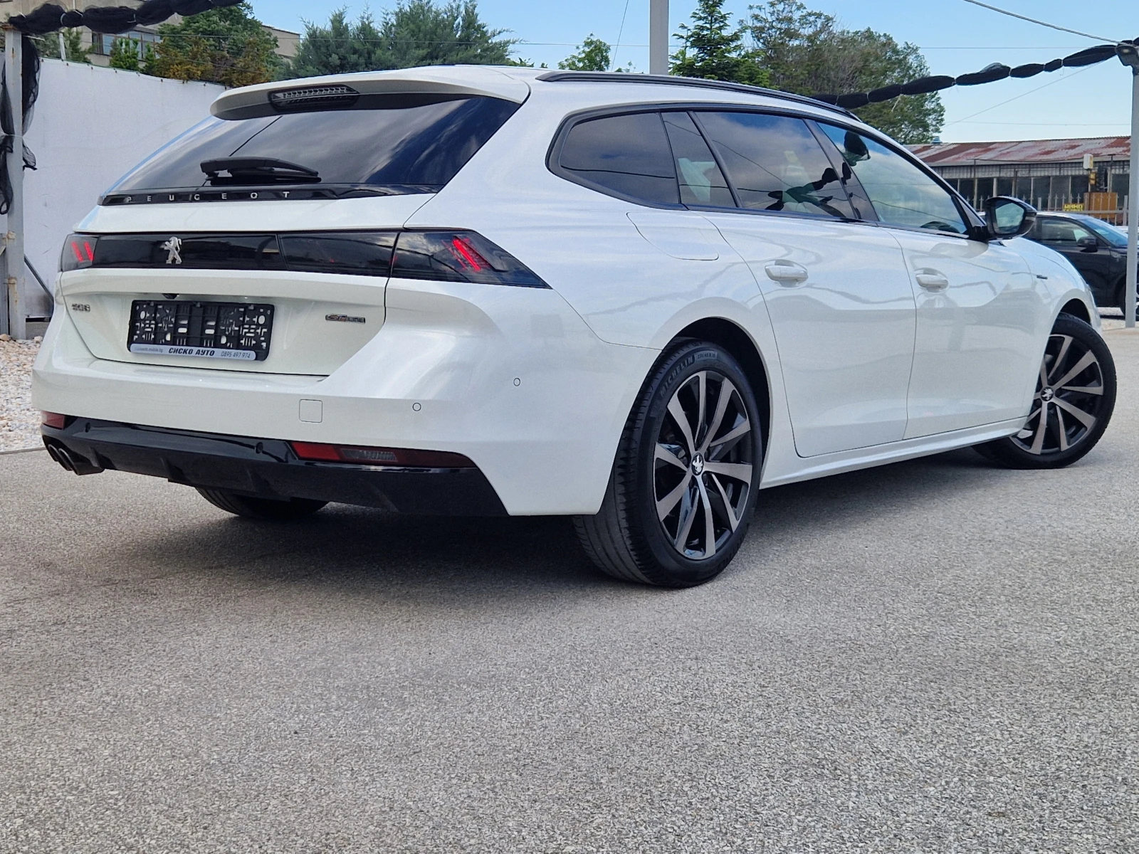 Peugeot 508 2.0GT-lineEAT8 БЯЛА ПЕРЛА/КАМЕРИ/ФУЛ ЛЕД/ДИСТРОНИК - изображение 2
