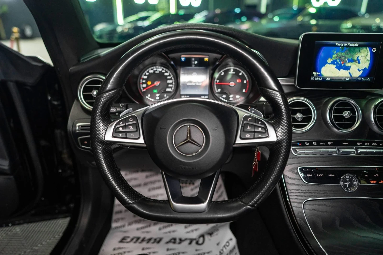 Mercedes-Benz C 250 COUPE FULL AMG LINE NAVI ������ 100% | Mobile.bg � ����������� 12