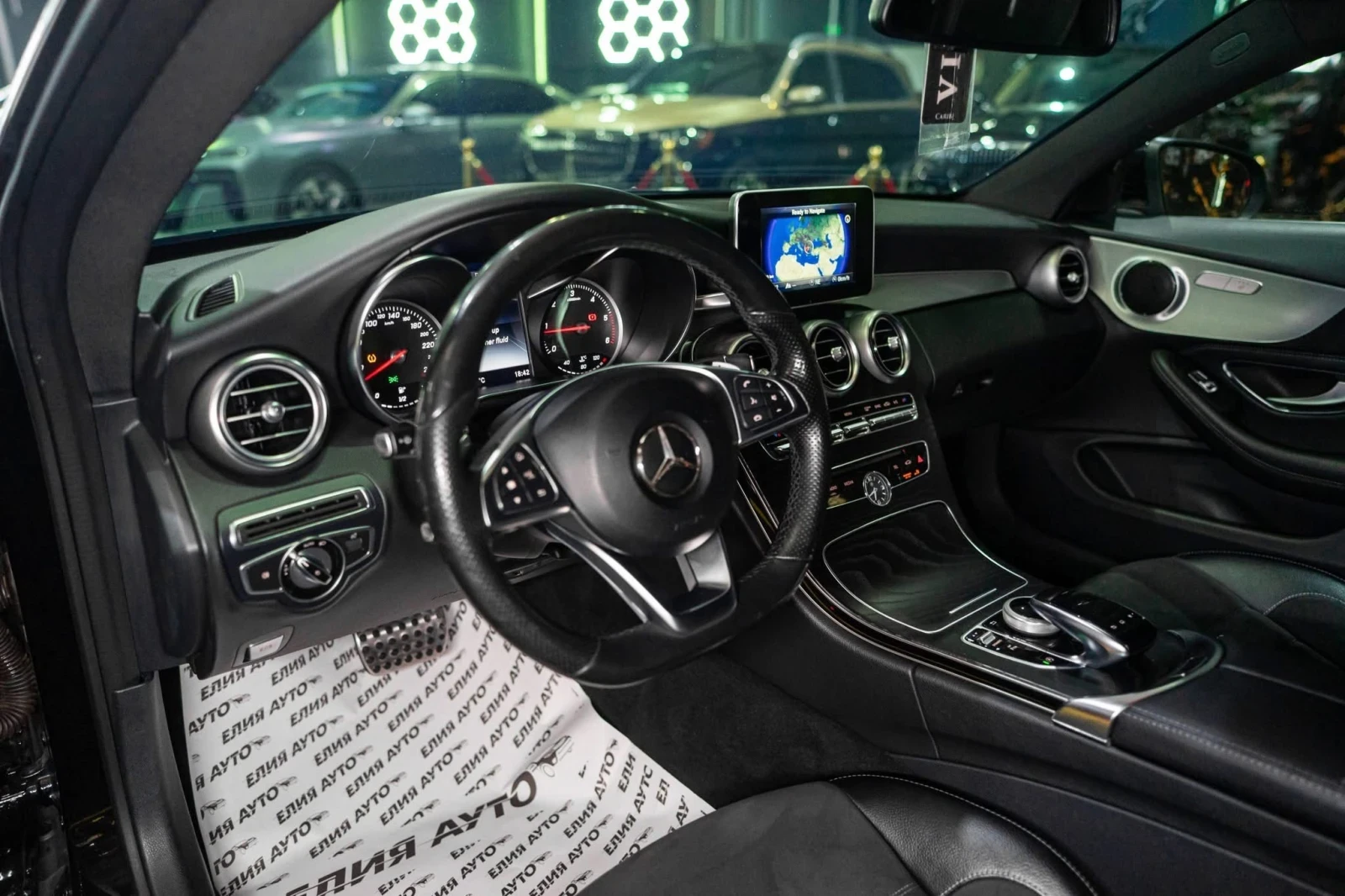 Mercedes-Benz C 250 COUPE FULL AMG LINE NAVI ������ 100% | Mobile.bg � ����������� 11