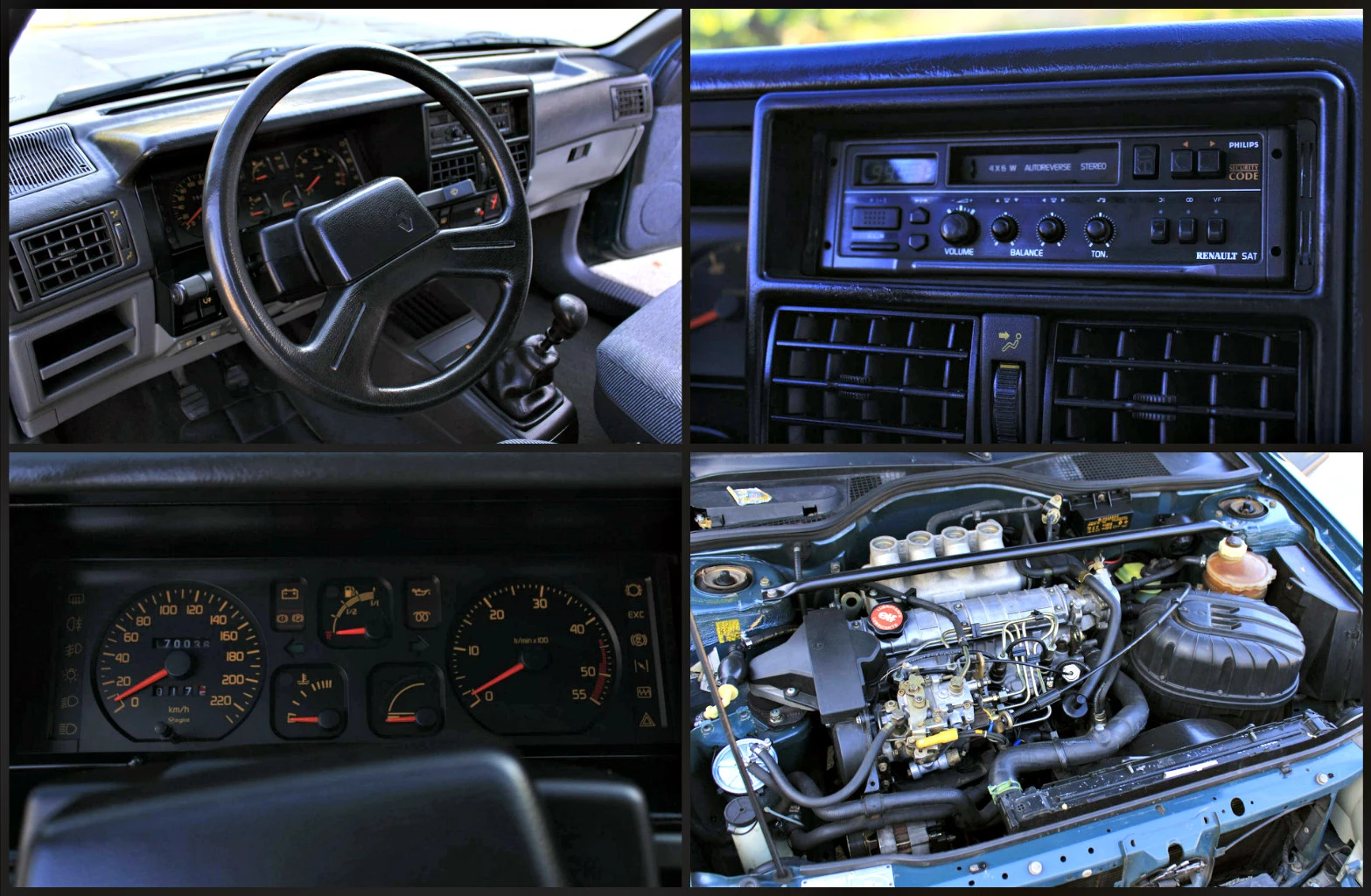 Renault 19 Chamade 1.9 Дизел КАТО НОВ, снимка 15 - Автомобили и джипове - 55426172