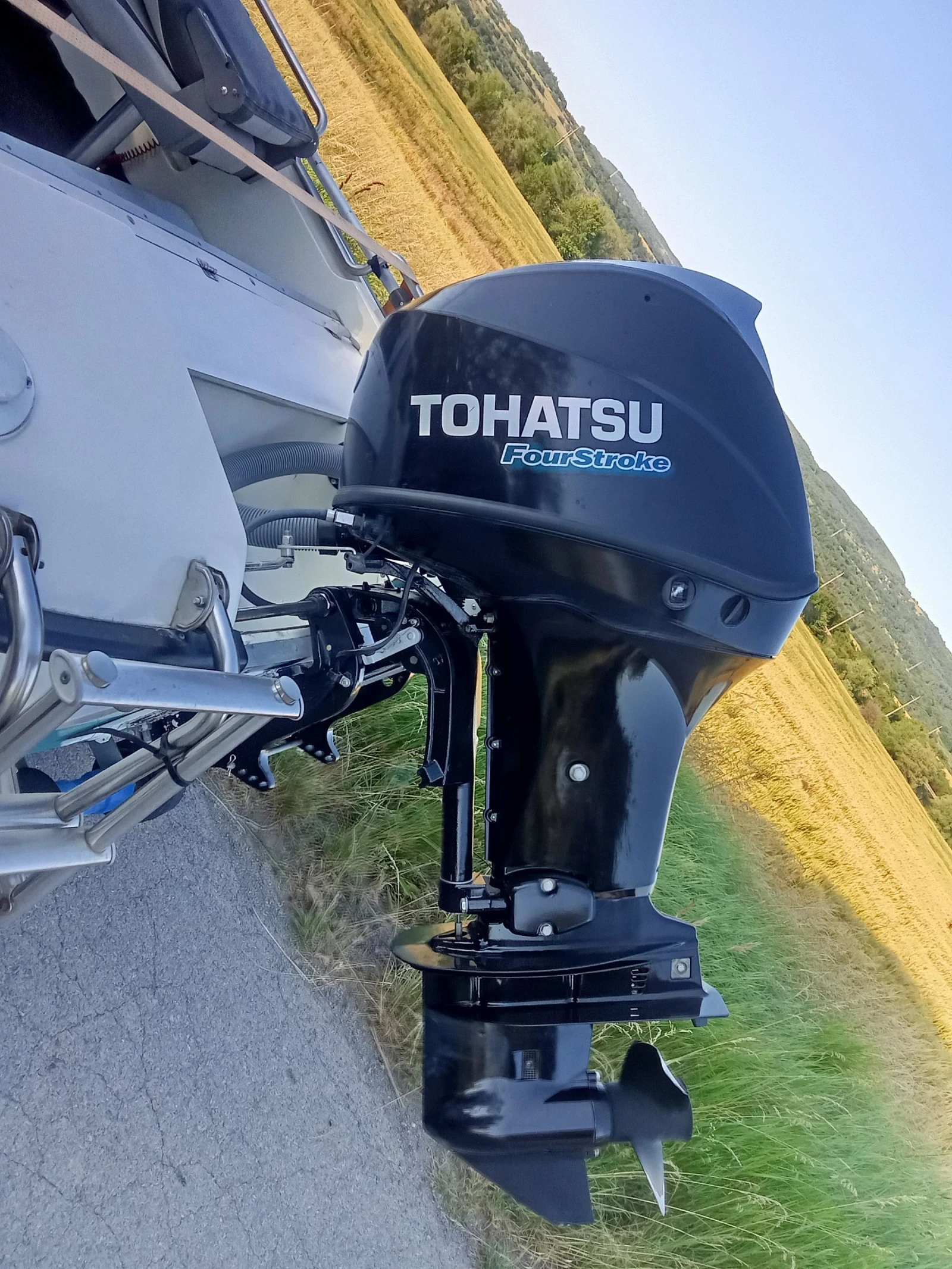 Лодка Rio RIO KROS4.5+ Респо+ Tohatsu 40 на 160моточаса - изображение 10