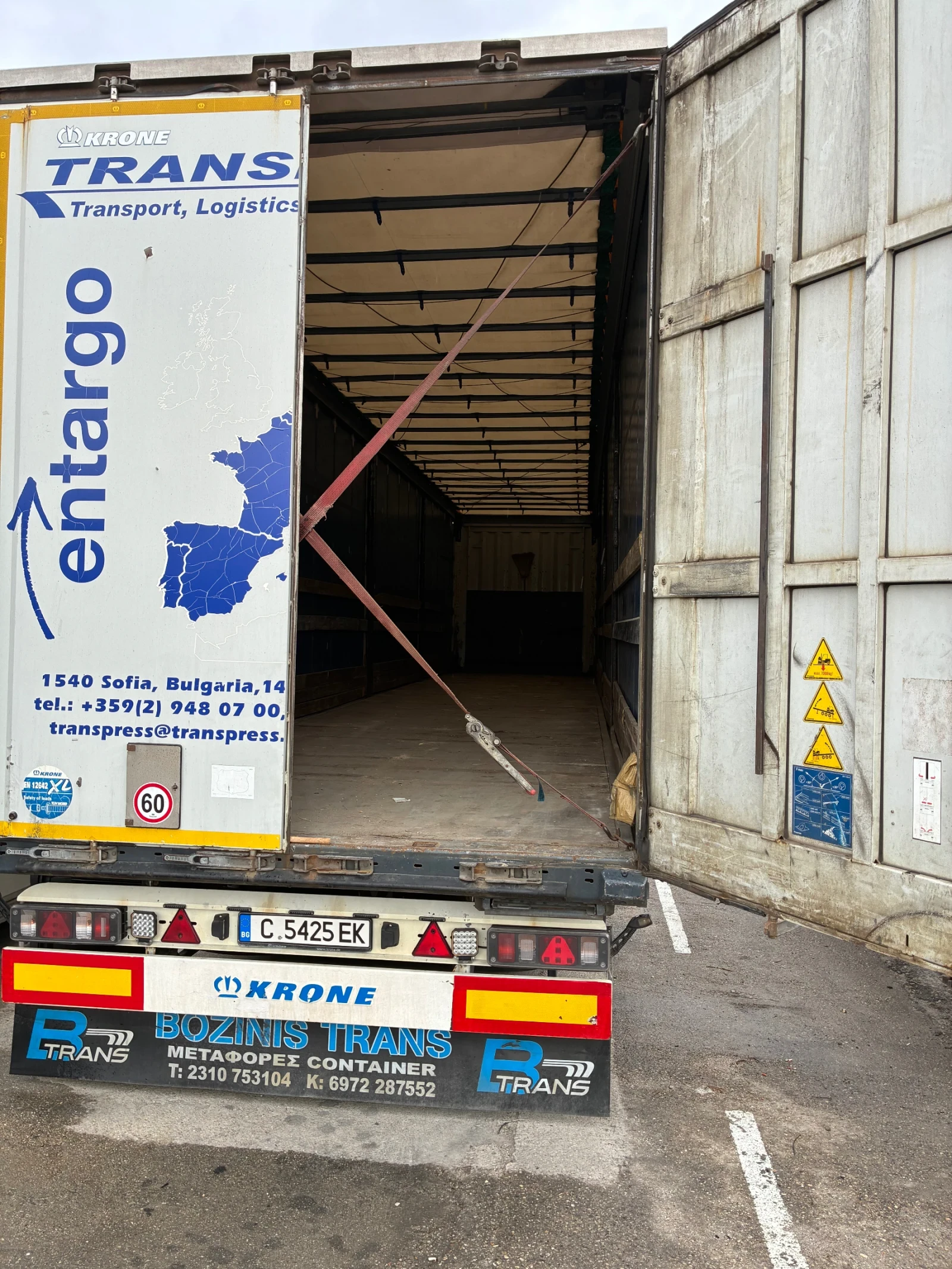 Полуремарке Krone, снимка 10 - Ремаркета - 54214485