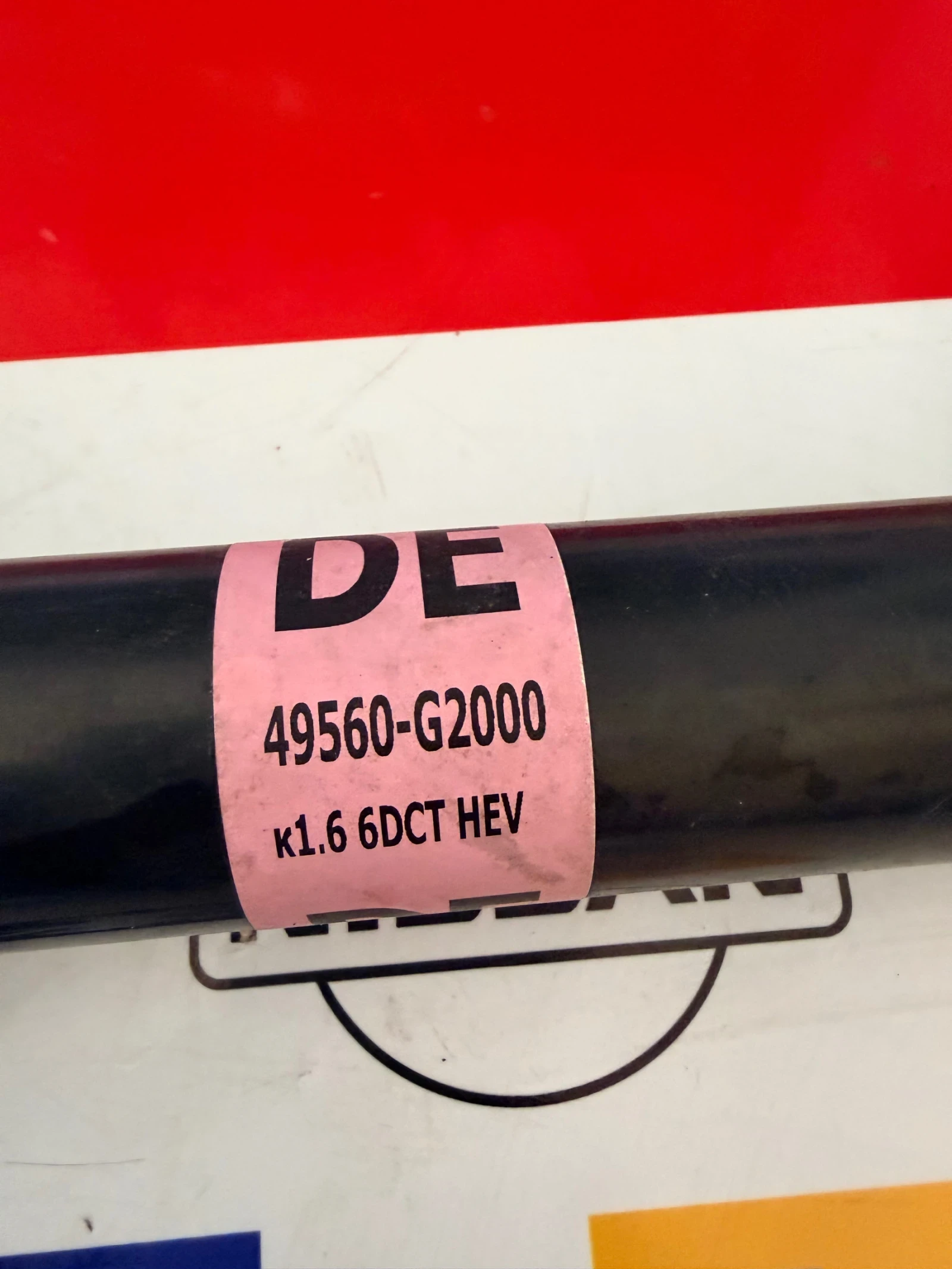 49501-G2000 Дясна полуоска KIA NIRO 2020 1.6 HYBRID 49501G5000, снимка 3 - Части - 53802266