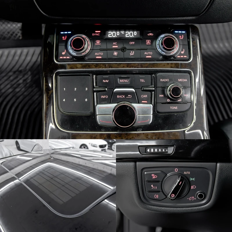 Audi A8 4.2TDI* LED* W12* Exclusive* Bose, снимка 14 - Автомобили и джипове - 56202347