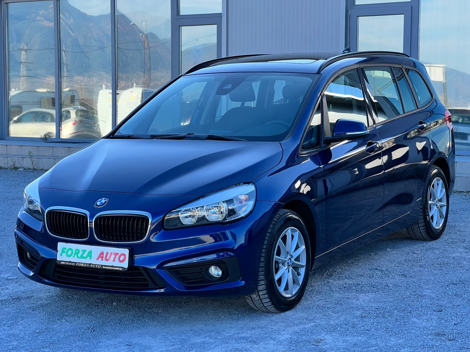 BMW 216 1.5D-GRAN TOURER-ПАНОРАМА-7МЕСТА-NAVI - [1] 