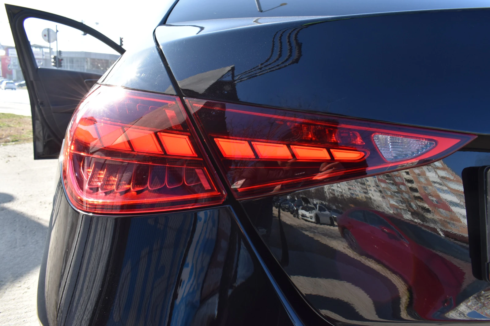 Mercedes-Benz C 220 AMG-LINE* 64000КМ!!!* 9G* FULL LED - изображение 9