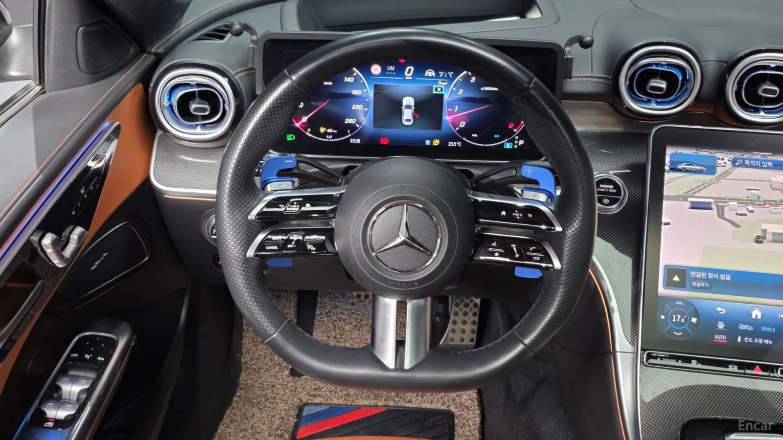Mercedes-Benz C 300 4MATIC/AMG-LINE/SUNROOF/DRIVE-ASSISTS/360VIEW, снимка 7 - Автомобили и джипове - 55446649