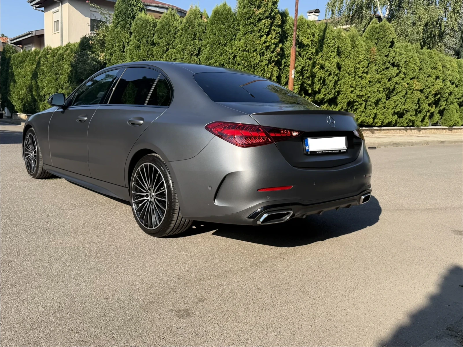 Mercedes-Benz C 220 D AMG, снимка 8 - Автомобили и джипове - 55931103