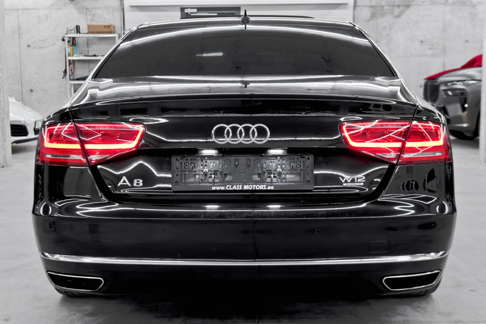 Audi A8 4.2TDI* LED* W12* Exclusive* Bose, снимка 4 - Автомобили и джипове - 56202347