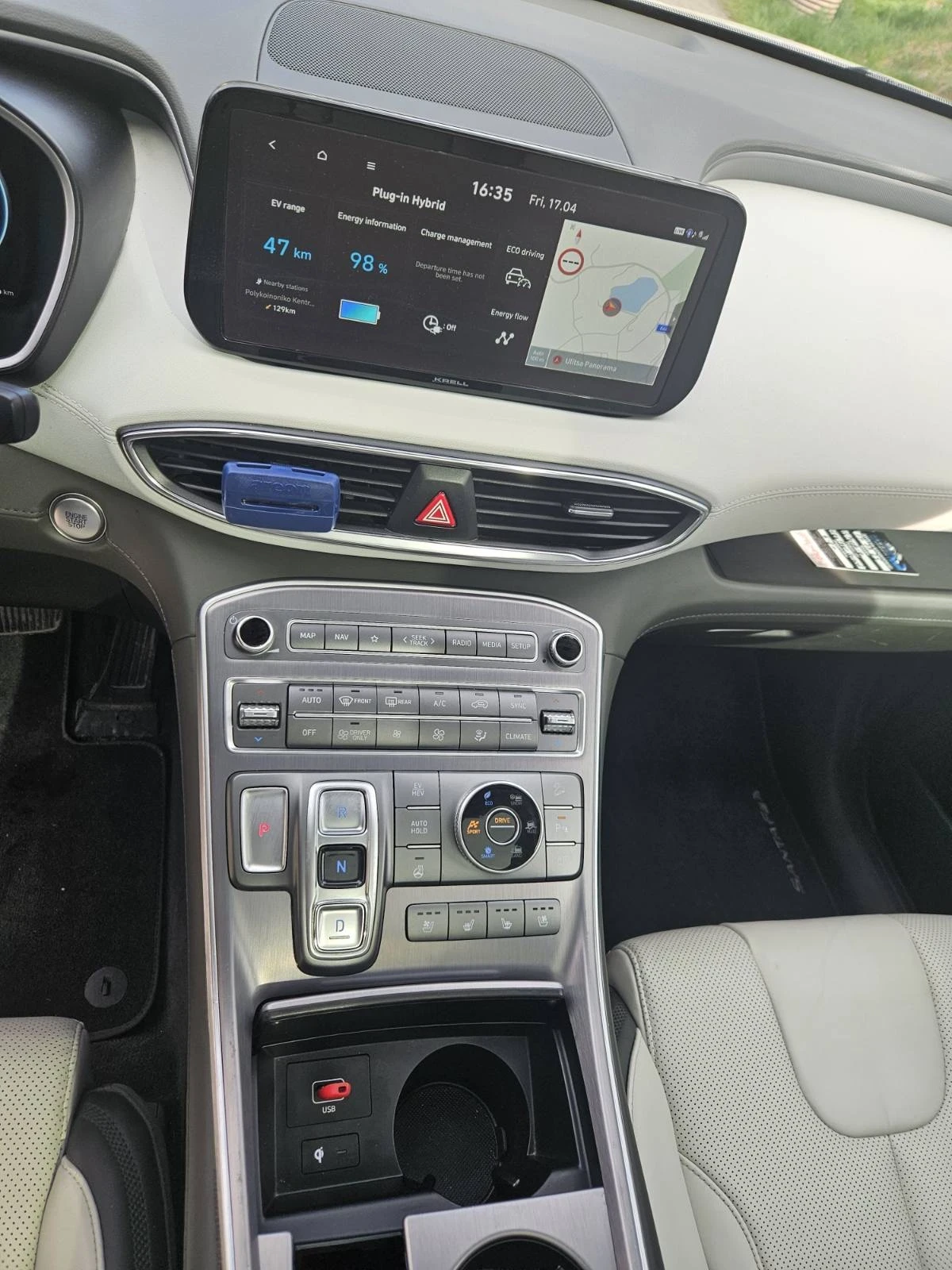 Hyundai Santa fe 4WD, снимка 10 - Автомобили и джипове - 54229886