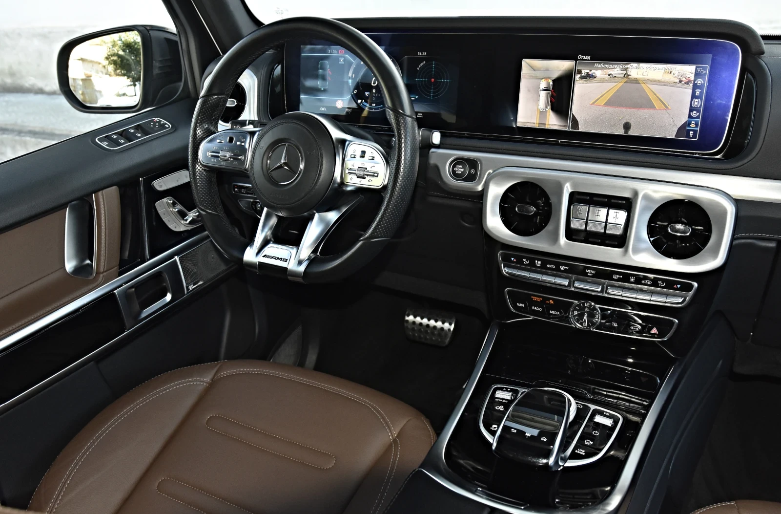 Mercedes-Benz G 350 D 63AMG-OPTIC * 360* AMG SOUND* 21AMG* FULL NOV, снимка 10 - Автомобили и джипове - 55980650