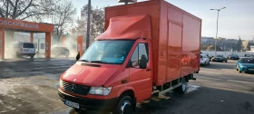 Mercedes-Benz Sprinter 412 Фургон с падащ борд , снимка 1